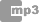 MP3 Audio File Icon